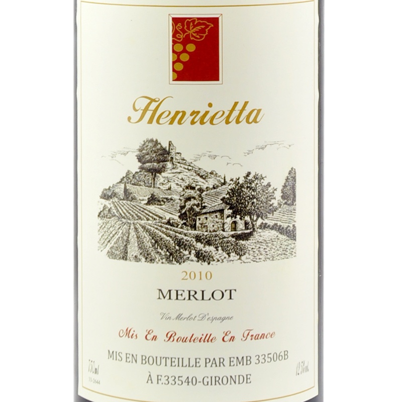 亨利埃塔干红Henrietta Merlot