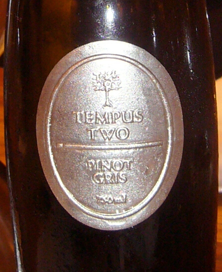 坦帕斯图灰牌灰皮诺干白Tempus Two Pewter Range Pinot Gris