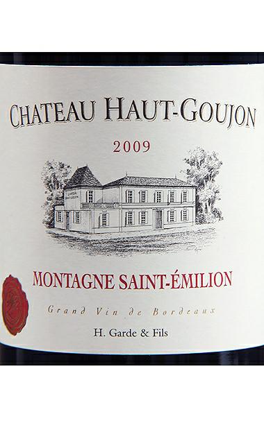 奥古庄酒堡蒙太圣美伦干红Chateau Haut-Goujon