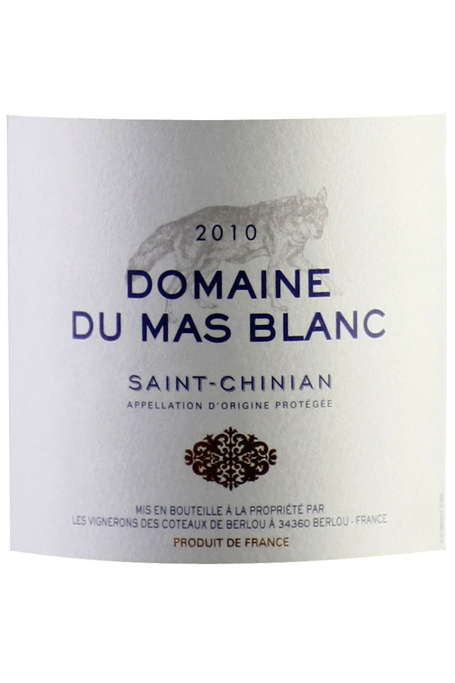 圣夕阳布朗农舍酒园干红Domaine du Mas Blanc