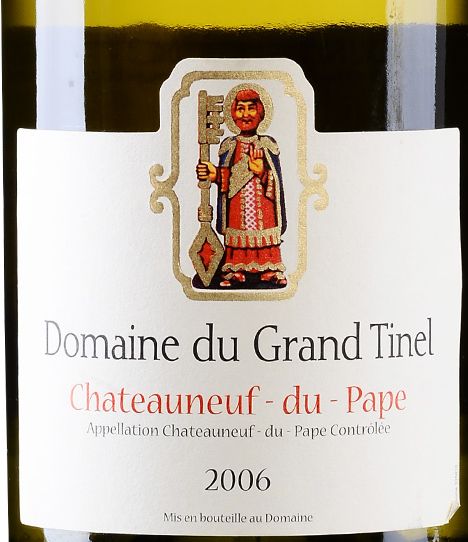 教皇新堡大酒窖干白Domaine du Grand Tinel Chateauneuf-du-Pape