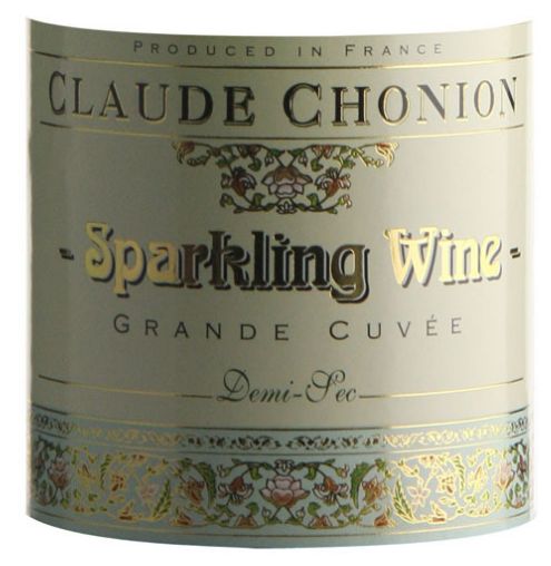 哥德利安半干起泡Claude Chonion Vin Mousseux de Qualite Demi Sec