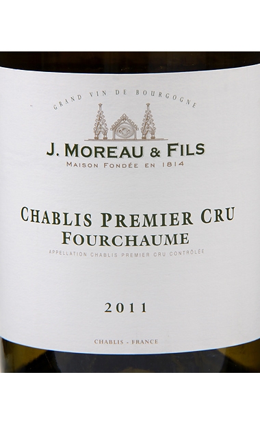 莫罗父子复古夏布利一级园干白J. Moreau & Fils Fourchaume Chablis Premiers Crus