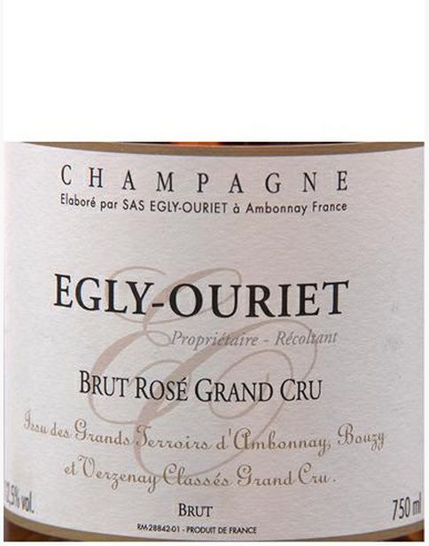 欧歌利屋也酒庄列级名庄干香槟Egly Ouriet Brut Rose Grand Cru