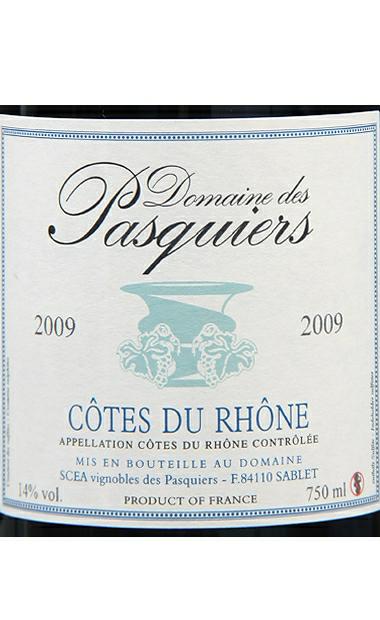 芭思吉酒庄干红Domaine des Pasquiers Cotes du Rhone