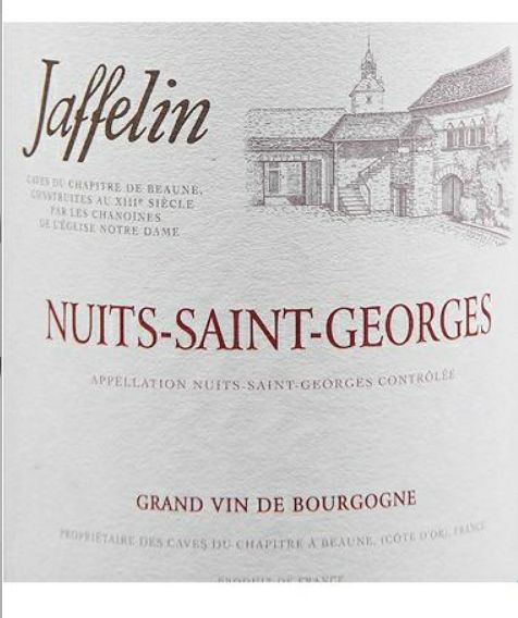 夏菲灵酒庄尼依圣乔治干红Maison Jaffelin Nuits-Saint-Georges