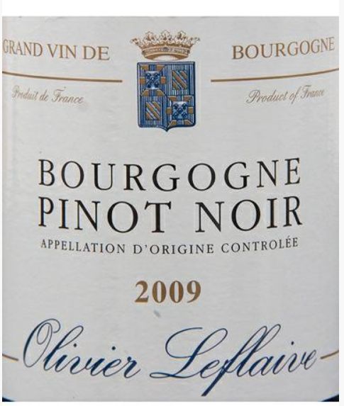 奥利弗拉弗拉维酒庄勃艮第黑皮诺干红Olivier Leflaive Bourgogne Pinot Noir