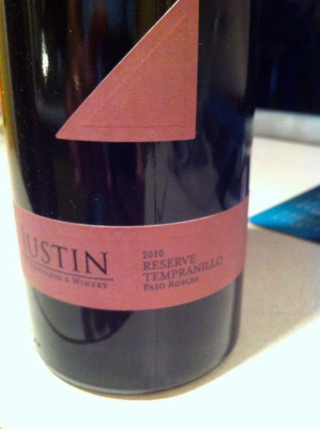 贾斯汀珍藏丹魄干红Justin Vineyards & Winery Reserve Tempranillo