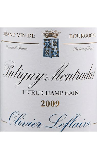 奥利弗拉弗拉维酒庄普利尼蒙哈榭一级园香甘干白Olivier Leflaive Champ Gain Puligny-Montrachet Premier Cru