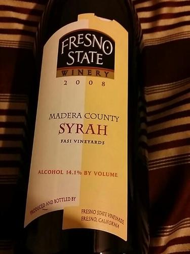 弗雷斯诺酒庄西拉干红Fresno State Winery Syrah