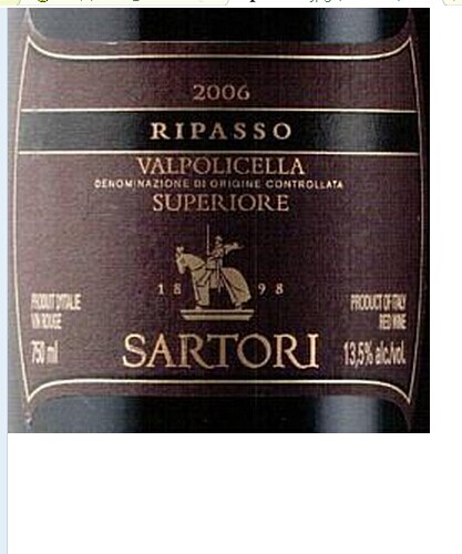 桑托利酒庄瓦波利切拉干红Sartori Valpolicella