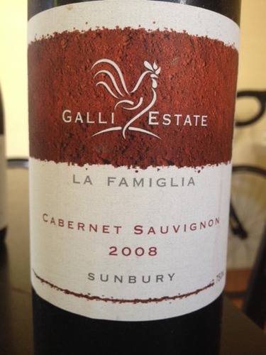 加利赤霞珠干红Galli Estate Cabernet Sauvignon