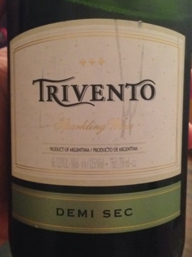 风之语半干型起泡酒Trivento Espumantes Demi-Sec