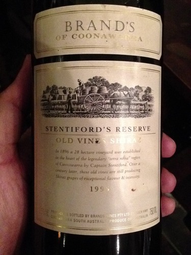 麦克威廉斯丹尼弗珍藏西拉干红McWilliam's Stentiford's Reserve Shiraz