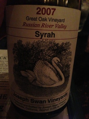 约瑟夫斯旺“神秘”干红Joseph Swan Vineyards Vin du Mystere