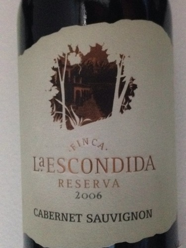 Andean Vineyards Cabernet Sauvignon San Juan Finca La Escondida Reserva