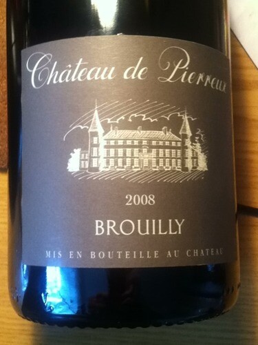 mommessin chateau de pierreux gamay (brouilly)