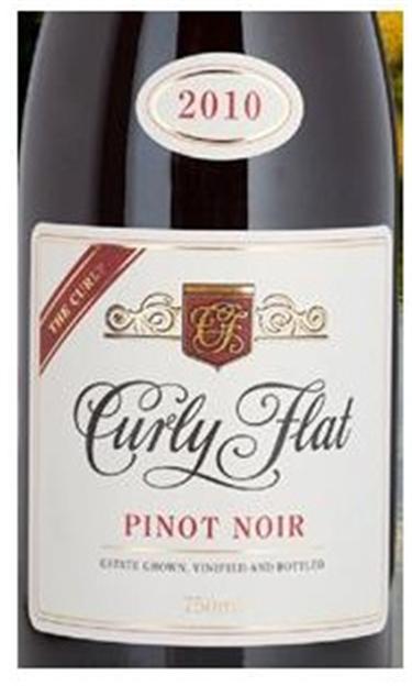 珂莱黑皮诺干红Curly Flat Pinot Noir