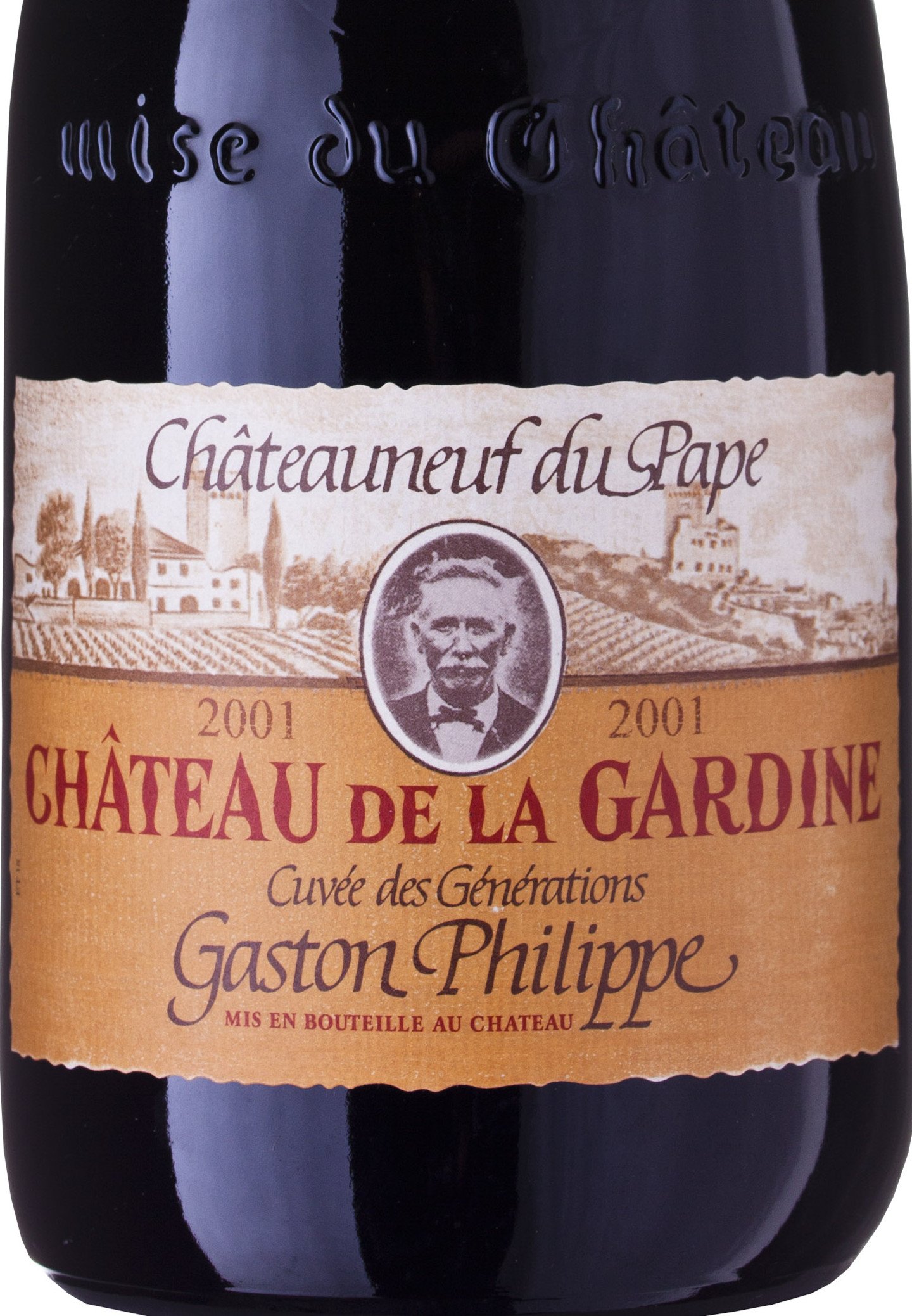 卡丁古堡佳斯通菲利世代干红Chateau de la Gardine Chateauneuf-du-Pape Cuvee des Generations Gaston Philippe