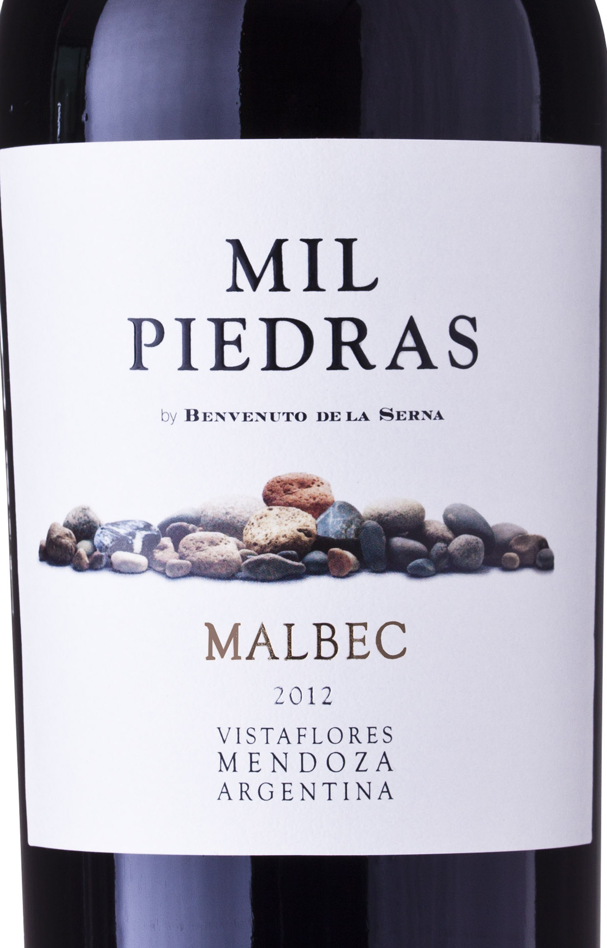 本托赛纳庄园砾石系列马贝克干红Benvenuto de la Serna Mil Piedras Malbec