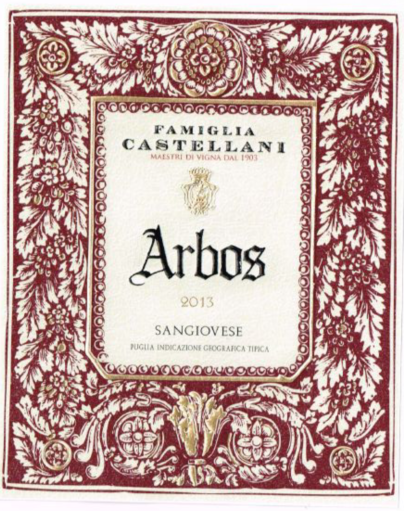 爱堡仕干红Famiglia Castellani Arbos