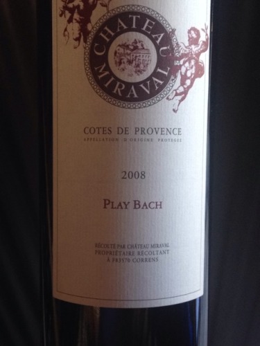 米哈瓦酒庄干红Chateau Miraval Play Bach