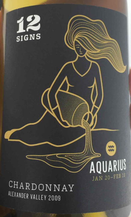 十二星座之水瓶座霞多丽干白12 Signs Aquarius Chardonnay