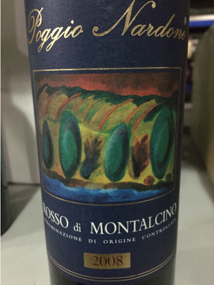 帕吉欧纳朵蒙塔尔奇诺产区干红Poggio Nardone Rosso Di Montalcino