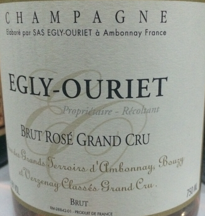 易格丽乌丽桃红香槟Egly-Ouriet Brut Rose Grand Cru