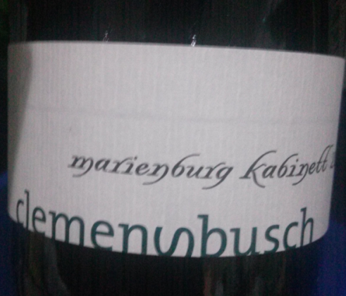 克莱布施马林堡卡比纳半干白Weingut Clemens Busch Marienburg Kabinett