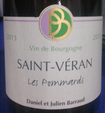 丹玛巴若酒庄圣韦朗产区柏玛园干白Daniel & Julien Barraud Saint-Véran Les pommards