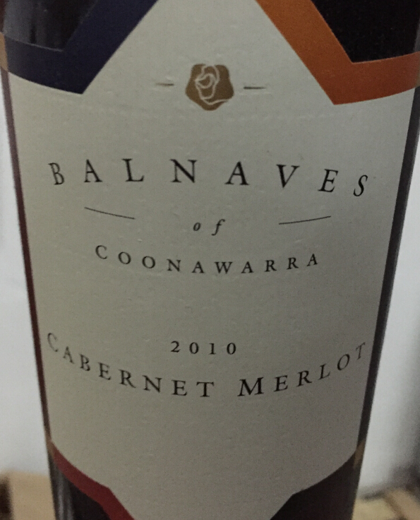 巴内夫赤霞珠梅洛干红Balnaves of Coonawarra Cabernet Sauvignon Merlot