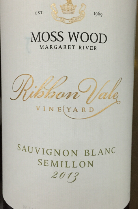 慕丝森林混酿干白Moss Wood Ribbon Vale Semillon Sauvignon Blanc