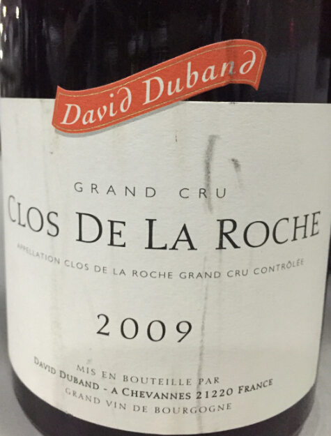 大卫杜邦荷西园特级园干红Domaine David Duband Clos de La Roche Grand Cru