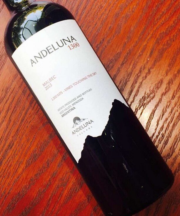 安第麓纳1300系列赤霞珠干红Andeluna Cellars 1300 Cabernet Sauvignon