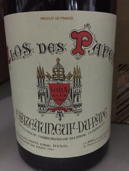 帕普酒庄教皇新堡干红Clos Des Papes Chateauneuf-Du-Pape