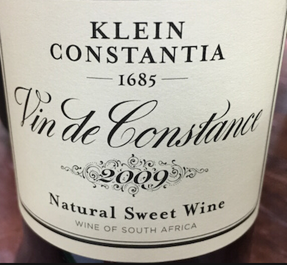 克莱坦亚康斯坦天然甜白葡萄酒Klein Constantia Vin de Constance Natural Sweet Wine