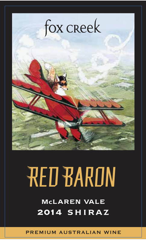 狐狸湾红男爵红葡萄酒Fox Creek Red Baron Shiraz