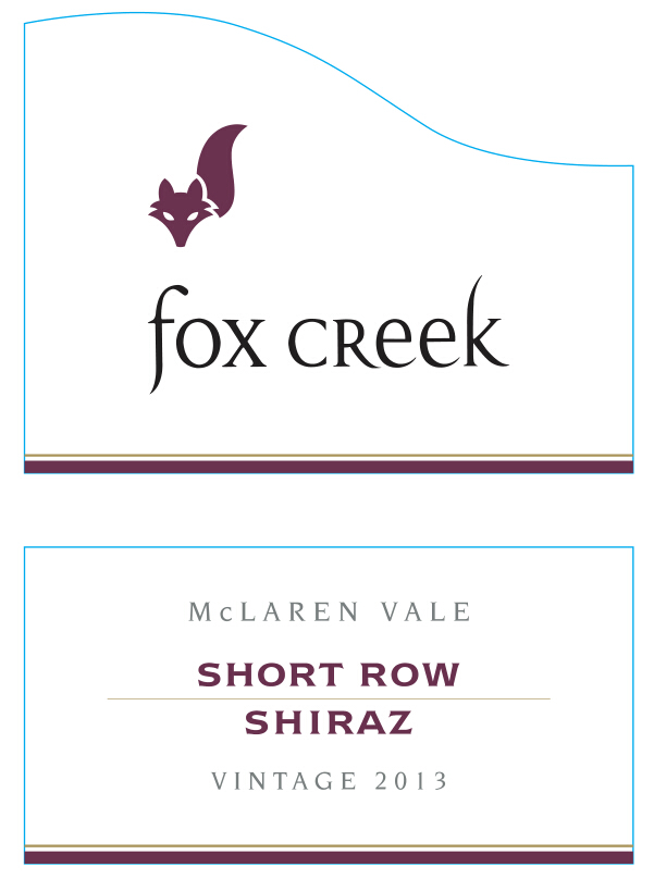 狐狸湾肖特西拉子红葡萄酒Fox Creek Short Row Shiraz McLaren Vale