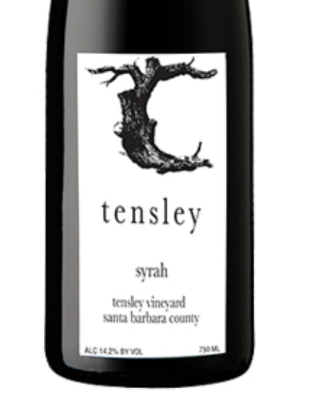 Tensley Syrah Tensley Vineyard