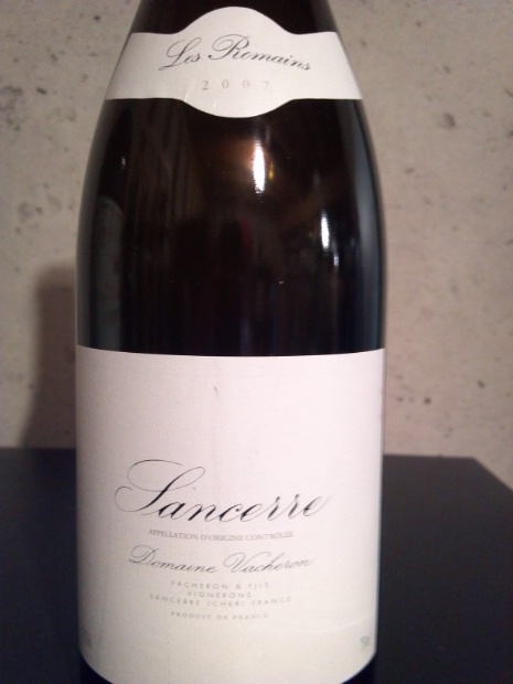 凡卓岸罗曼斯干白Domaine Vacheron Sancerre Les Romains