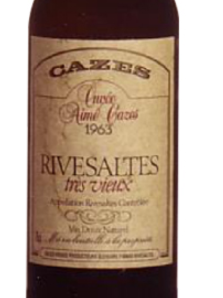 Domaine Cazes Rivesaltes Cuvee Aime Cazes