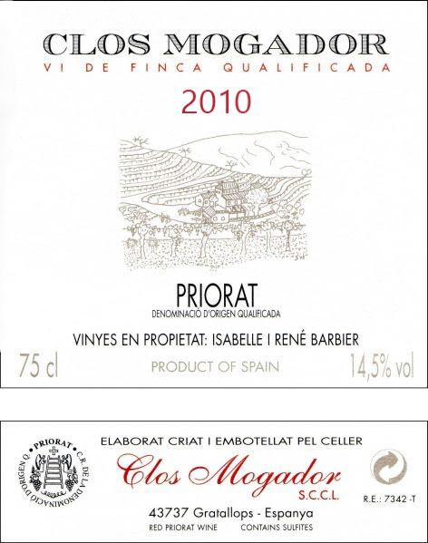 Rene Barbier Clos Mogador Priorat DOCa