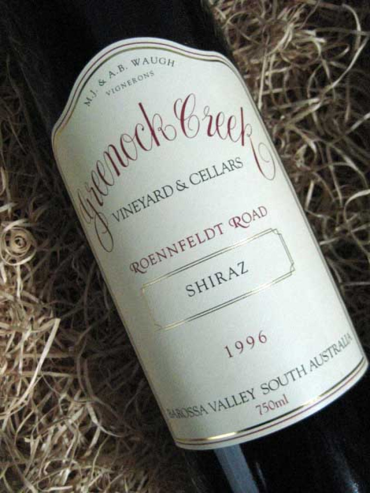 格林诺克伦费尔特路赤霞珠干红Greenock Creek Shiraz Roennfeldt Road