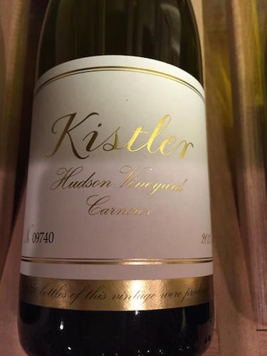 Kistler Chardonnay Carneros Hudson Vineyard 