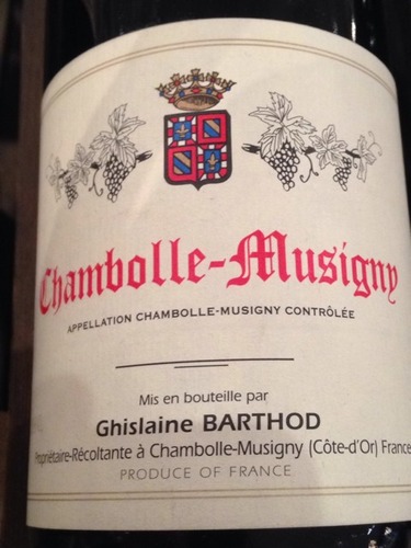 Domaine Ghislaine Barthod Chambolle-Musigny