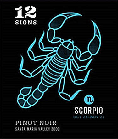 12 Signs Scorpio Pinot Noir 