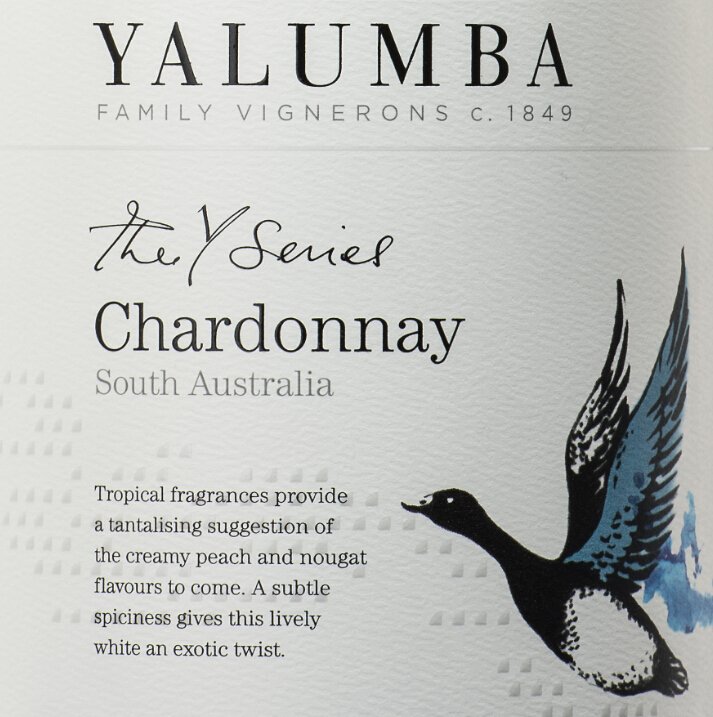 御兰堡Y系列霞多丽干白Yalumba The Y Series Unwooded Chardonnay