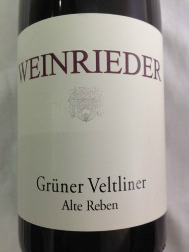 瑞登酒庄奥提园绿维白葡萄酒WeinRieder Gruner Veltliner Alte Reben