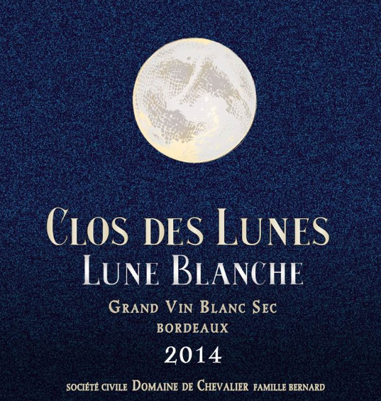 骑士庄园月亮园白月白葡萄酒Domaine de Chevalier Clos des Lunes Lune Blanche